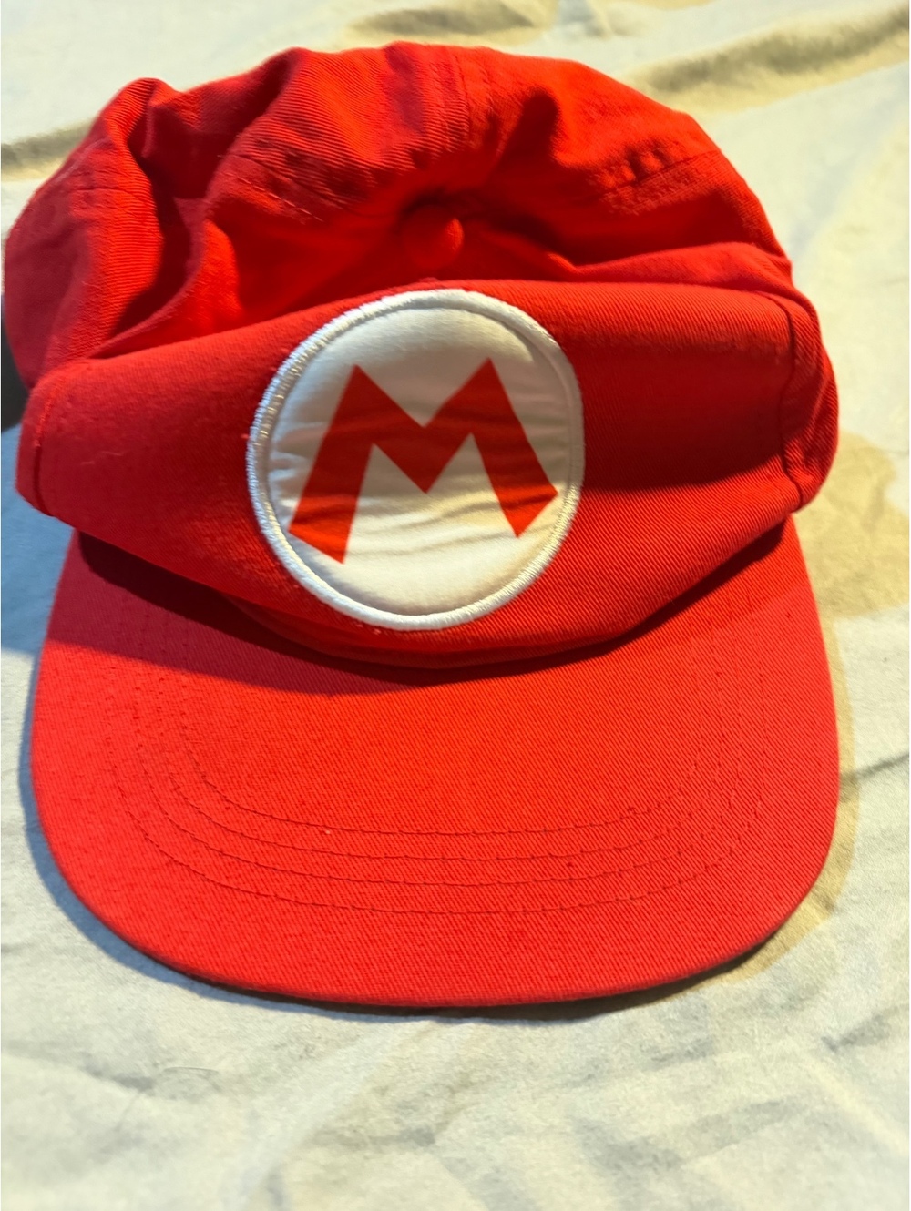 Super Mario Red Adjustable Snapback Hat Cap
